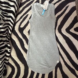 NWT Treasure & Bond Heather Gray Ribbed Tee
